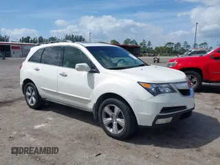 2012 Acura MDX Tech Pkg with VIN 2HNYD2H3XCH505295, listed as a IAAI auction lot 41698103 with 138,871 mi miles. Bid and sale history available at carsss.com. Image 1.