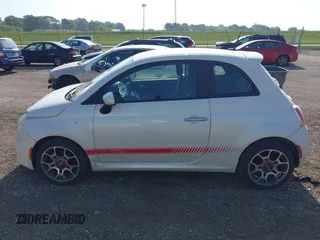 2012 FIAT 500 Sport z VIN 3C3CFFBR1CT186721, wystawiony jako IAAI lot #42268574 z przebiegiem 106 208 mil mil oraz . Historia ofert i sprzedaży dostępna na DreamBid. Obrazek 14.