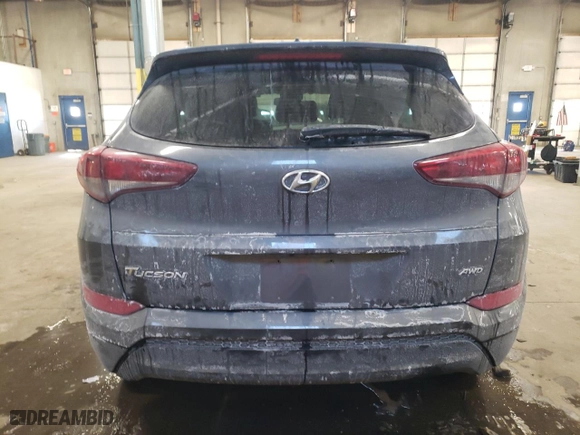 2017 Hyundai Tucson SE with VIN KM8J3CA47HU261964, listed as a Copart auction lot 45949235 with 94,845 mi miles and Salvage Title. Bid and sale history available at carsss.com. Image 6.