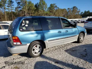 2002 Ford Windstar SEL with VIN 2FMZA53402BA36672, listed as a Copart auction lot 74602574 with 145,509 mi miles and Salvage Title. Bid and sale history available at carsss.com. Image 3.