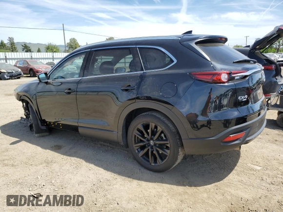 2022 Mazda CX-9 Touring Plus with VIN JM3TCBAY6N0613050, listed as a Copart auction lot 54103465 with 44,349 mi miles and Salvage title. Bid and sale history available at DreamBid. Image 2.