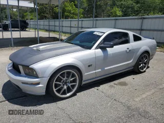 2007 Ford Mustang GT Deluxe with VIN 1ZVFT82H675208185, listed as a Copart auction lot 56214035 with 234,717 mi miles and Salvage title. Bid and sale history available at DreamBid. Image 1.