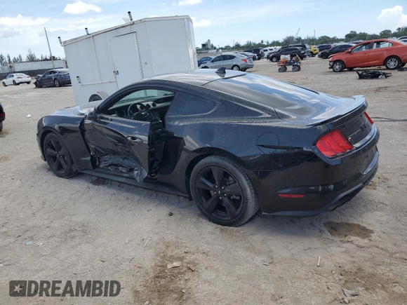 2021 Ford Mustang GT with VIN 1FA6P8CFXM5147543, listed as a Copart auction lot 61765065 with 36,825 mi miles and Salvage title. Bid and sale history available at DreamBid. Image 2.