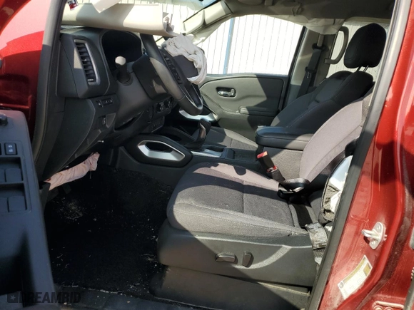 2024 Nissan Frontier SV with VIN 1N6ED1EJ3RN610053, listed as a Copart auction lot 43780015 with 23,601 mi miles and Salvage Title. Bid and sale history available at carsss.com. Image 7.
