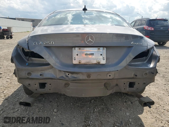 2016 Mercedes-Benz CLA 250 with VIN WDDSJ4GB6GN334928, listed as a Copart auction lot 61715785 with 209,186 mi miles and Salvage title. Bid and sale history available at DreamBid. Image 6.