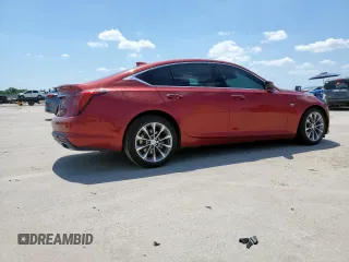 2020 Cadillac CT5 Premium Luxury with VIN 1G6DN5RK3L0139678, listed as a Copart auction lot 58495065 with 76,105 mi miles and Salvage title. Bid and sale history available at DreamBid. Image 3.