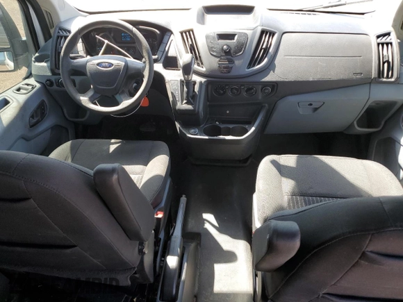 2018 Ford Transit Passenger XL with VIN 1FBZX2XM8JKB41741, listed as a Copart auction lot 48055485 with 51,090 mi miles and Salvage Title. Bid and sale history available at DreamBid. Image 8.