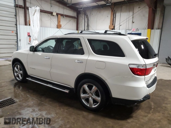 2012 Dodge Durango Citadel with VIN 1C4SDJET4CC131246, listed as a Copart auction lot 52932215 with 151,541 mi miles and Salvage Title. Bid and sale history available at carsss.com. Image 2.