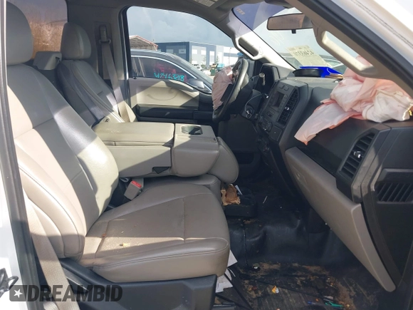 2019 Ford F-150 XL with VIN 1FTMF1CB3KKD35652, listed as a IAAI auction lot 42463370 with 96,129 mi miles and . Bid and sale history available at DreamBid. Image 5.