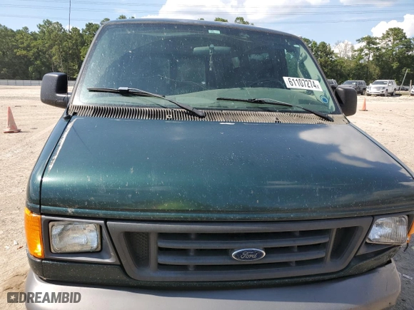 2007 Ford Econoline Wagon XL with VIN 1FBSS31L37DA83024, listed as a Copart auction lot 66709554 with 311,504 mi miles and Salvage Title. Bid and sale history available at carsss.com. Image 5.