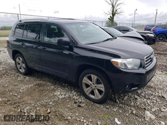 2009 Toyota Highlander Sport z VIN JTEES43A792136389, wystawiony jako Copart lot #58080005 z przebiegiem 317 249 mil mil oraz Szkoda całkowita • Salvage title. Historia ofert i sprzedaży dostępna na DreamBid. Obrazek 4.