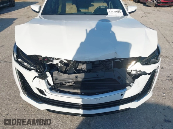 2024 Cadillac CT5 Premium Luxury with VIN 1G6DN5RK4R0130576, listed as a IAAI auction lot 41475020 with 2,201 mi miles and . Bid and sale history available at DreamBid. Image 19.