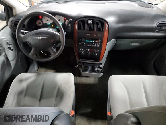 2007 Chrysler Town & Country LWB LX with VIN 2A4GP44R87R341991, listed as a Copart auction lot 76132174 with 166,176 mi miles and Non Repairable. Bid and sale history available at carsss.com. Image 8.