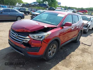 2014 Hyundai Santa Fe with VIN 5XYZT3LB1EG134837, listed as a IAAI auction lot 42454126 with 118,225 mi miles and . Bid and sale history available at DreamBid. Image 18.