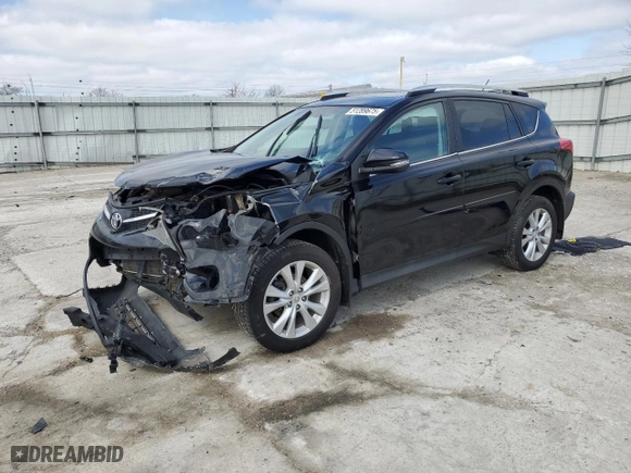 2015 Toyota RAV4 Limited with VIN 2T3DFREV2FW375787, listed as a Copart auction lot 51289675 with 0 mi miles and Salvage Title. Bid and sale history available at carsss.com. Image 1.