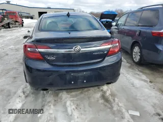 2017 Buick Regal Premium II with VIN 2G4GR5GX6H9122928, listed as a Copart auction lot 46244615 with 199,080 mi miles and Salvage Title. Bid and sale history available at carsss.com. Image 6.