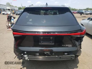 2024 Lexus RX 350h z VIN 2T2BBMCA3RC042028, wystawiony jako Copart lot #59934405 z przebiegiem 61 837 mil mil oraz Szkoda całkowita • Salvage title. Historia ofert i sprzedaży dostępna na DreamBid. Obrazek 6.