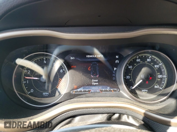 2014 Jeep Cherokee Limited z VIN 1C4PJMDS9EW291472, wystawiony jako Copart lot #61140905 z przebiegiem 138 930 mil mil oraz Szkoda całkowita • Salvage title. Historia ofert i sprzedaży dostępna na DreamBid. Obrazek 9.