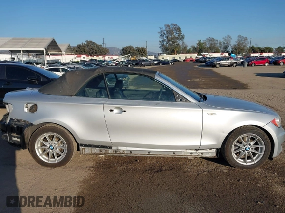 2011 BMW 1 Series 128i with VIN WBAUN1C59BVH83776, listed as a IAAI auction lot 41616463 with 55,865 mi miles and . Bid and sale history available at DreamBid. Image 14.