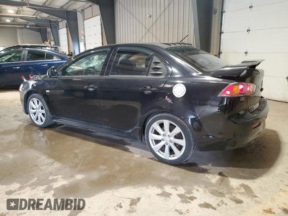 2014 Mitsubishi Lancer GT with VIN JA32U8FW1EU001082, listed as a Copart auction lot 49769595 with 169,995 mi miles and Salvage Title. Bid and sale history available at carsss.com. Image 2.