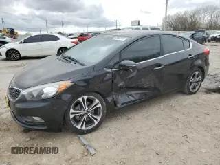2015 Kia Forte EX with VIN KNAFZ4A88F5349475, listed as a Copart auction lot 50986245 with 88,178 mi miles and Salvage Title. Bid and sale history available at carsss.com. Image 1.