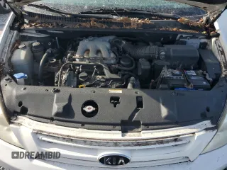 2008 Kia Sedona LX with VIN KNDMB233086257536, listed as a Copart auction lot 50345875 with 121,930 mi miles and Salvage Title. Bid and sale history available at carsss.com. Image 12.
