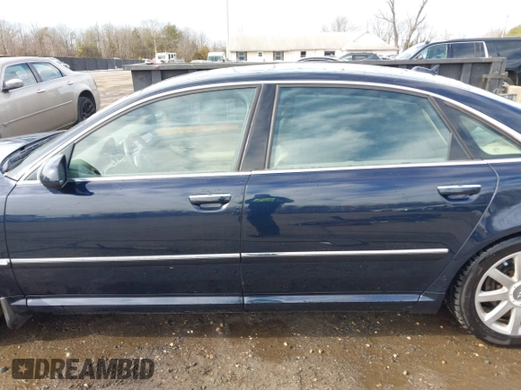 2005 Audi A8 L with VIN WAUML44E65N005541, listed as a IAAI auction lot 41488721 with 84,545 mi miles. Bid and sale history available at carsss.com. Image 14.