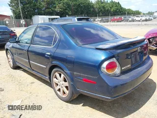 2003 Nissan Maxima GLE with VIN JN1DA31A63T433397, listed as a IAAI auction lot 42657458 with 195,706 mi miles and . Bid and sale history available at DreamBid. Image 3.
