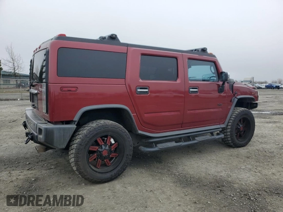 2003 Hummer H2 z VIN 5GRGN23U43H137876, wystawiony jako Copart lot #48081145 z przebiegiem 128 703 mil mil oraz Tytuł czysty. Historia ofert i sprzedaży dostępna na DreamBid. Obrazek 3.