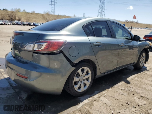 2012 Mazda 3 i Sport with VIN JM1BL1UF0C1533078, listed as a Copart auction lot 52734095 with 88,218 mi miles and Salvage Title. Bid and sale history available at DreamBid. Image 3.