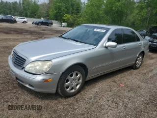 2000 Mercedes-Benz S 320/430/500 z VIN WDBNG75J7YA118059, wystawiony jako Copart lot #60116875 z przebiegiem 144 356 mil mil oraz Czysty tytuł • Clean title. Historia ofert i sprzedaży dostępna na DreamBid. Obrazek 1.