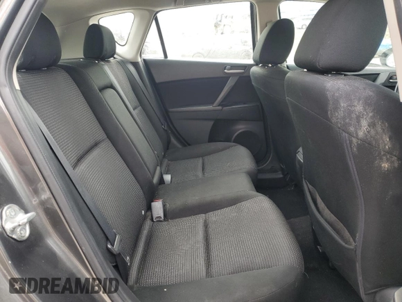 2013 Mazda 3 i Touring with VIN JM1BL1LPXD1833531, listed as a Copart auction lot 46881095 with 166,529 mi miles and Salvage Title. Bid and sale history available at carsss.com. Image 10.