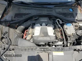 2013 Audi A6 Premium Plus with VIN WAUGGAFCXDN103742, listed as a Copart auction lot 54901795 with 122,795 mi miles and Clean title. Bid and sale history available at DreamBid. Image 11.