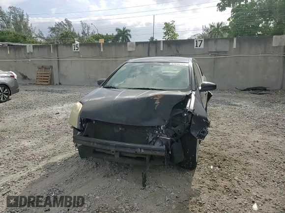 2007 Nissan Sentra 2.0 with VIN 3N1AB61E17L655117, listed as a Copart auction lot 53858115 with 225,692 mi miles and Salvage Title. Bid and sale history available at DreamBid. Image 14.