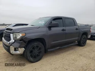2018 Toyota Tundra 2WD SR5 with VIN 5TFEM5F10JX128223, listed as a Copart auction lot 44599045 with 144,862 mi miles and Salvage Title. Bid and sale history available at carsss.com. Image 1.