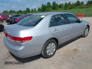 2003 Honda Accord LX with VIN 1HGCM563X3A098325, listed as a IAAI auction lot 42746146 with 204,146 mi miles and . Bid and sale history available at DreamBid. Image 4.