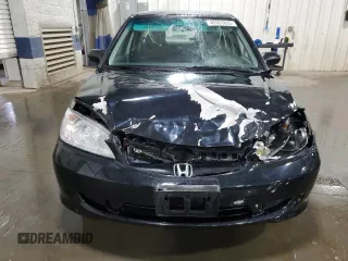 2004 Honda Civic LX with VIN 2HGES16584H519888, listed as a Copart auction lot 49333265 with 166,286 mi miles and Salvage Title. Bid and sale history available at DreamBid. Image 5.