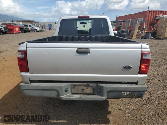 2004 Ford Ranger XL with VIN 1FTYR10DX4PB35257, listed as a Copart auction lot 53169905 with 112,227 mi miles and Salvage title. Bid and sale history available at DreamBid. Image 6.