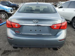 2017 Infiniti Q50 3.0t Premium with VIN JN1EV7ARXHM834121, listed as a Copart auction lot 83004444 with 90,569 mi miles and Salvage Title. Bid and sale history available at carsss.com. Image 6.