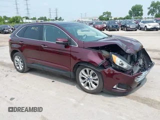 2019 Ford Edge Titanium with VIN 2FMPK4K96KBB20247, listed as a IAAI auction lot 42450212 with 121,756 mi miles and . Bid and sale history available at DreamBid. Image 1.