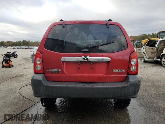 2005 Mazda Tribute i with VIN 4F2YZ02Z55KM63784, listed as a Copart auction lot 82362674 with Not Provided miles and Salvage Title. Bid and sale history available at carsss.com. Image 6.