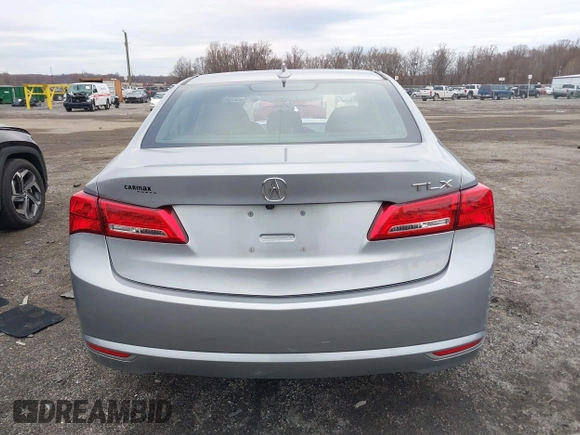 2019 Acura TLX with VIN 19UUB1F3XKA009435, listed as a IAAI auction lot 40999644 with 65,811 mi miles. Bid and sale history available at carsss.com. Image 16.