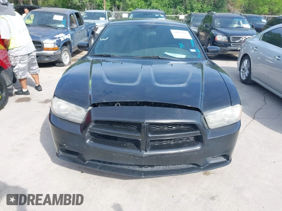 2014 Dodge Charger SE with VIN 2C3CDXBG9EH329419, listed as a IAAI auction lot 42025607 with 166,875 mi miles. Bid and sale history available at carsss.com. Image 12.