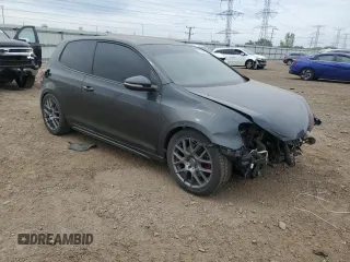 2013 Volkswagen GTI z VIN WVWEV7AJ2DW125334, wystawiony jako Copart lot #57248175 z przebiegiem Nie podano mil oraz Szkoda całkowita • Salvage title. Historia ofert i sprzedaży dostępna na DreamBid. Obrazek 4.