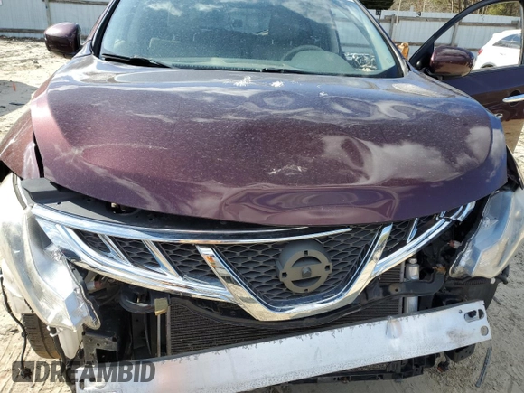 2014 Nissan Murano SL with VIN JN8AZ1MW1EW520571, listed as a Copart auction lot 50661385 with 69,832 mi miles and Salvage Title. Bid and sale history available at carsss.com. Image 14.