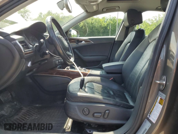 2013 Audi A6 Premium Plus with VIN WAUGGAFC5DN054949, listed as a Copart auction lot 59535535 with 225,246 mi miles and Clean title. Bid and sale history available at DreamBid. Image 7.