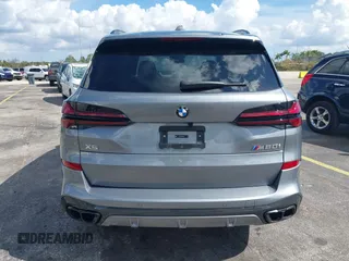 2025 BMW X5 M60i with VIN 5UX33EU03S9X62019, listed as a IAAI auction lot 41623189 with 5,749 mi miles. Bid and sale history available at carsss.com. Image 16.