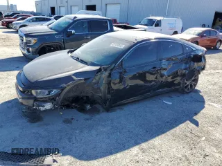 2019 Honda Civic Sport with VIN 2HGFC2F87KH509710, listed as a Copart auction lot 42149905 with 62,875 mi miles and Salvage title. Bid and sale history available at DreamBid. Image 1.