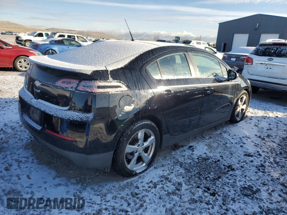 2011 Chevrolet Volt with VIN 1G1RD6E42BU103371, listed as a Copart auction lot 44682695 with 0 mi miles and Salvage Title. Bid and sale history available at carsss.com. Image 3.