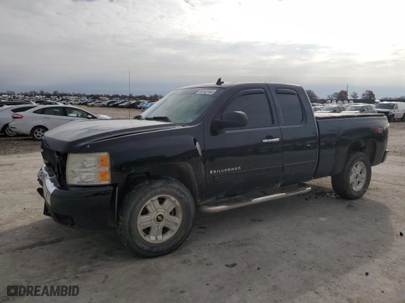 2009 Chevrolet Silverado 1500 LTZ with VIN 1GCEK39069Z208171, listed as a Copart auction lot 84343144 with 269,210 mi miles and Salvage Title. Bid and sale history available at carsss.com. Image 1.